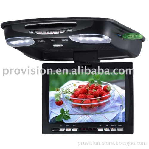 9.2" TFT-LCD Roof mounted Car DVD+TV+VGA+FM+IR+USB+AV